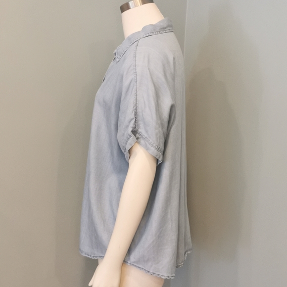 👠 H&M Button Down Top, Size M - Picture 6 of 10
